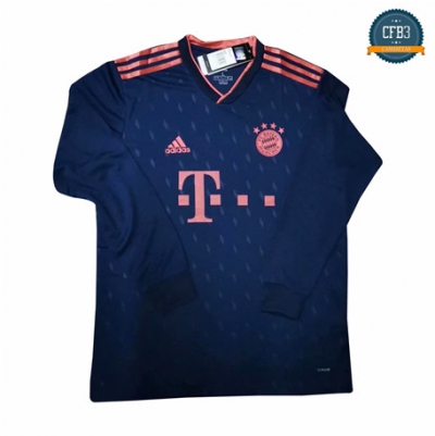 Tienda Cfb3 Camiseta Bayern Munich 3ª Equipación Manga Larga 2019/2020 originales