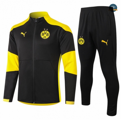 Cfb3 Chaqueta Chandal Borussia Dortmund Negro 2020/2021