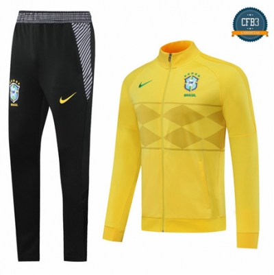 Cfb3 Chaqueta Chandal Brasil Amarillo 2020/21