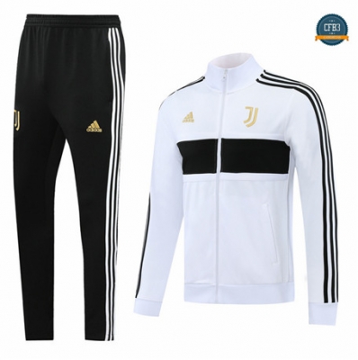 Cfb3 Chaqueta Chándal Juventus Blanco/Negro 2020/2021