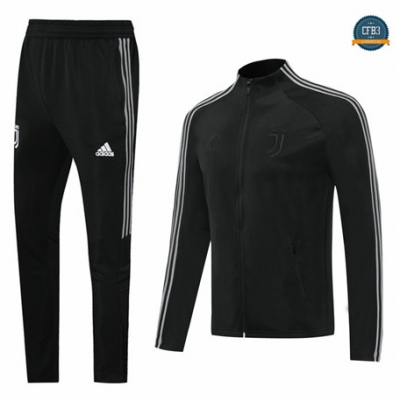 Cfb3 Chaqueta Chándal Juventus Negro 2020/2021