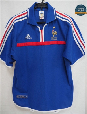 Camiseta 2000 Copa de Europa Francia 1ª Equipación