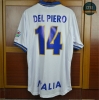 Camiseta 1996 Italia 2ª Equipación (14 Del Piero)