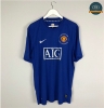 Camiseta 2008-09 Manchester United 2ª Equipación Azul