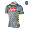 Camiseta Napoli 3ª Equipación Gris/Blanco 2018