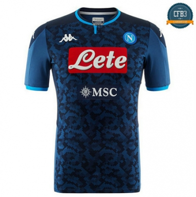 Camiseta Napoli Portero 2ª Azul 2019/20