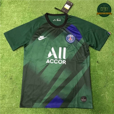 Camiseta PSG Entrenamiento Verde 2019/2020