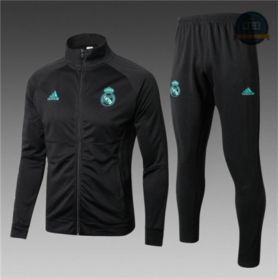 Chaqueta Chándal Real Madrid Negro 2017