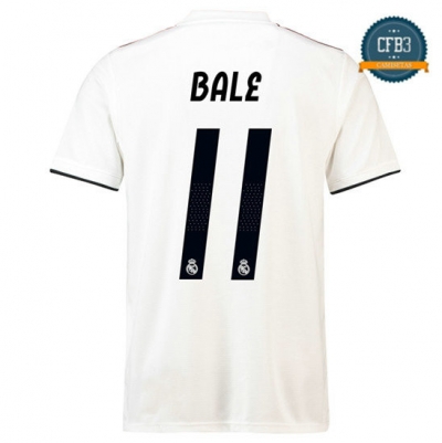 Camiseta Real Madrid 11 Bale 1ª Equipación 2018