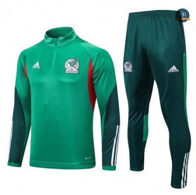 Nuevas Cfb3 Camiseta Chándal México Equipación Verde 2022/2023