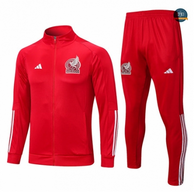 Comprar Cfb3 Camiseta Chaqueta Chándal México Equipación Rojo 2023/2024