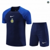 Venta Cfb3 Camiseta Entrenamiento Al-Nassr + Pantalones Cortos Equipación Azul Real 2023/2024