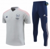 Nuevas Cfb3 Camiseta Entrenamiento Arsenal + Pantalones Equipación Gris 2022/2023