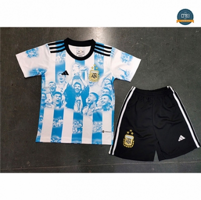 Diseñar Cfb3 Camiseta Argentina Niño Equipación 3-star All-Star 2023/2024