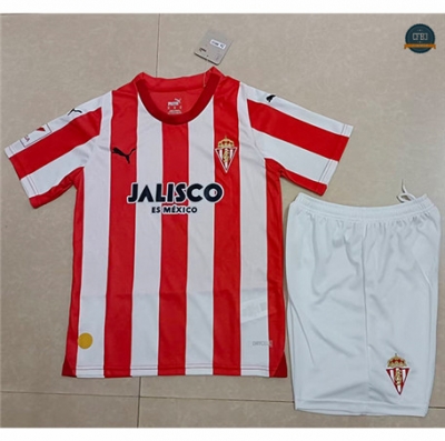 Outlet Cfb3 Camiseta Sporting Gijon Niño 1ª Equipación 2023/2024