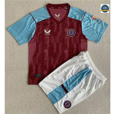 Cfb3 Camiseta Aston Villa Niño 1ª Equipación 2023/2024