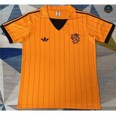 Crear Cfb3 Camiseta Retro 1974-1984 Países Bajos 1ª Equipación