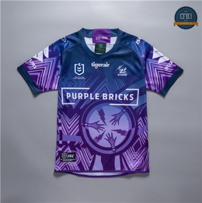 Cfb3 Camiseta Rugby Melbourne Storm Edición Hero 2019/2020