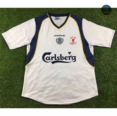 Cfb3 Camiseta Retro 2001 Liverpool 2ª Equipación
