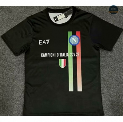 Cfb3 Camiseta Napoli Equipación champions Negro 2023/2024