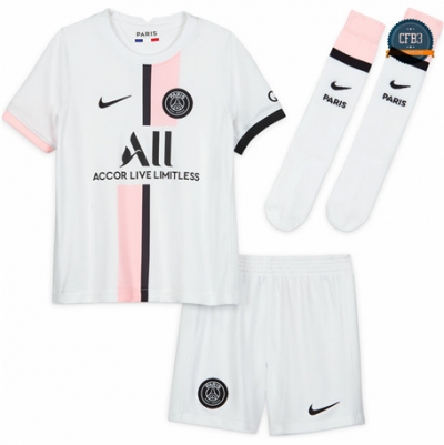 Cfb3 Camisetas PSG Niños 2ª Equipación 2021/2022