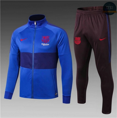 Cfb3 D56 Chaqueta Chándal Barcelona Niños Azul 2019/2020