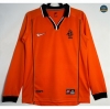 Outlet Camiseta futbol Retro 1998 Países Bajos 1ª Equipación Equipación Manga Larga