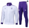 Comprar Chaqueta Chándal Fútbol Real Madrid Equipación Blanco/Violeta 2025/2026