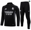 Diseño Chándal Fútbol Real Madrid Equipación negro/Blanco 2025/2026
