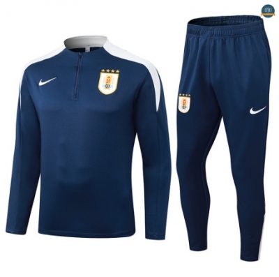 Diseñar Chándal Uruguay Equipación Azul marino/Blanco 2025/2026
