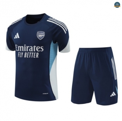 Diseñar Camiseta Arsenal + Pantalón Equipación Azul marino/Blanco/Azul 2025/2026