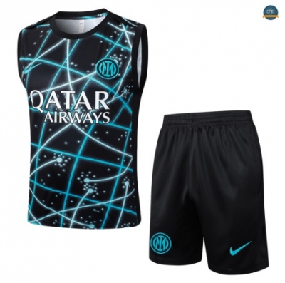Tailandia sin mangas Inter Milan Equipación negro 2025/2026