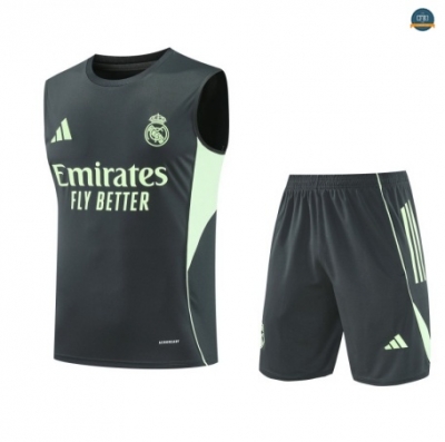 Hacer sin mangas Real Madrid Equipación Azul marino/verde 2025/2026