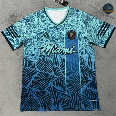 Cfb3 Camiseta futbol Inter Miami Equipación Especial Azul 2025/2026