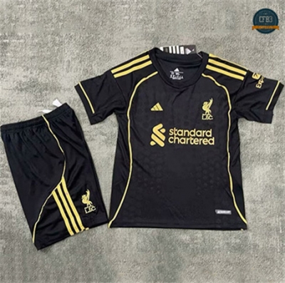 Cfb3 Camiseta futbol Liverpool Niño 2ª Equipación 2025/2026