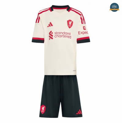 Cfb3 Camiseta futbol Liverpool Niño 2ª Equipación 2025/2026