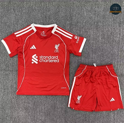 Cfb3 Camiseta futbol Liverpool Niño 1ª Equipación 2025/2026