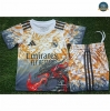 Camiseta futbol Real Madrid Niño Equipación Negro Dragons 2025/2026