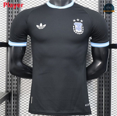 Cfb3 Camiseta futbol Argentina Player Equipación Negro 2025/2026
