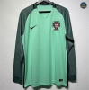 Camiseta futbol Retro 2016 Portugal 2ª Equipación Manga Larga