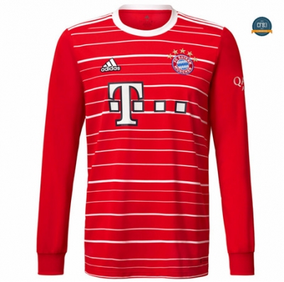 Cfb3 Camiseta Bayern Munich 1ª Equipación Manga larga 2022/2023