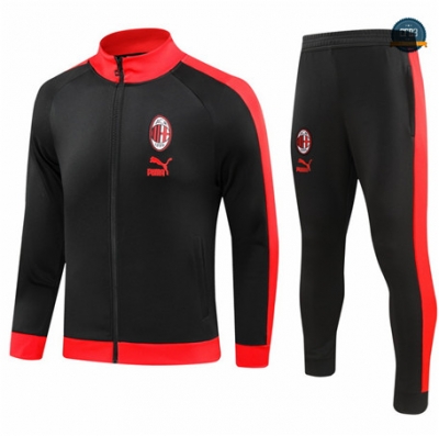 Venta Cfb3 Chaqueta Chándal AC Milan Equipación Negro 2023/2024 online