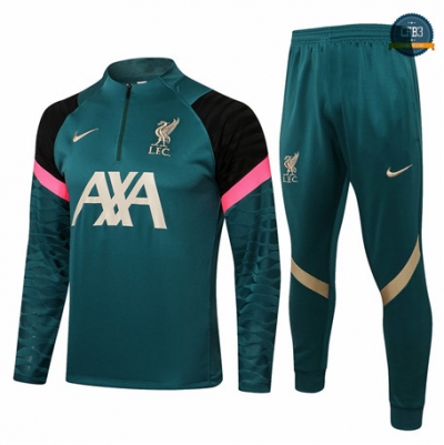 Cfb3 Chandal Liverpool Equipación Verde negruzco 2021/2022