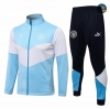 Cfb3 Chaqueta Chandal Manchester City Equipación Azul Claro 2021/2022