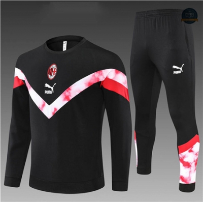 Cfb3 Camiseta Chándal Niños AC Milan Equipación Negro 2022/2023 C359