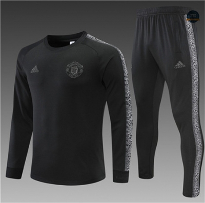 Cfb3 Camiseta Chandal Niños Manchester United Equipación Negro 2022/2023