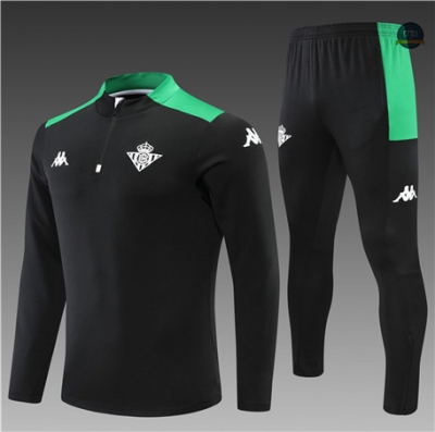 Cfb3 Camiseta Chandal Niños Real Betis Equipación Negro 2022/2023