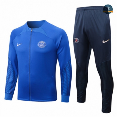 Cfb3 Camiseta Rompevientos Air Jordan Paris Saint Germain Equipación Negro/Blanco 2022/2023 C121