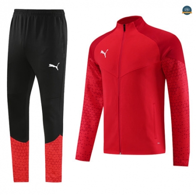 Outlet Cfb3 Chaqueta Chándal Puma Equipación Rojo 2023/2024 tienda