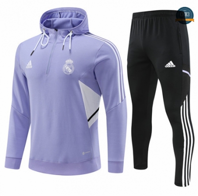 Cfb3 Camiseta Chandal Real Madrid Equipación Sombrero Púrpura 2022/2023 f025